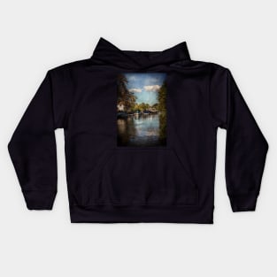 Above The Mill At Goring on Thames Kids Hoodie